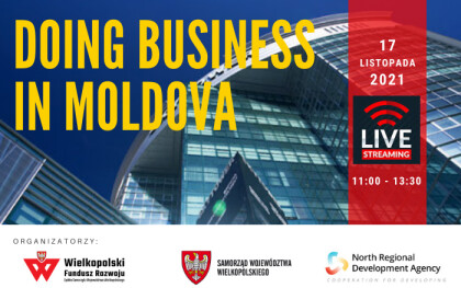 Konferencja - DOING BUSINESS IN MOLDOVA