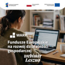 Webinarium: Fundusze Europejskie na rozwój działalności gospodarczej