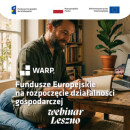 Webinarium: Fundusze Europejskie na rozpoczęcie działalności gospodarczej
